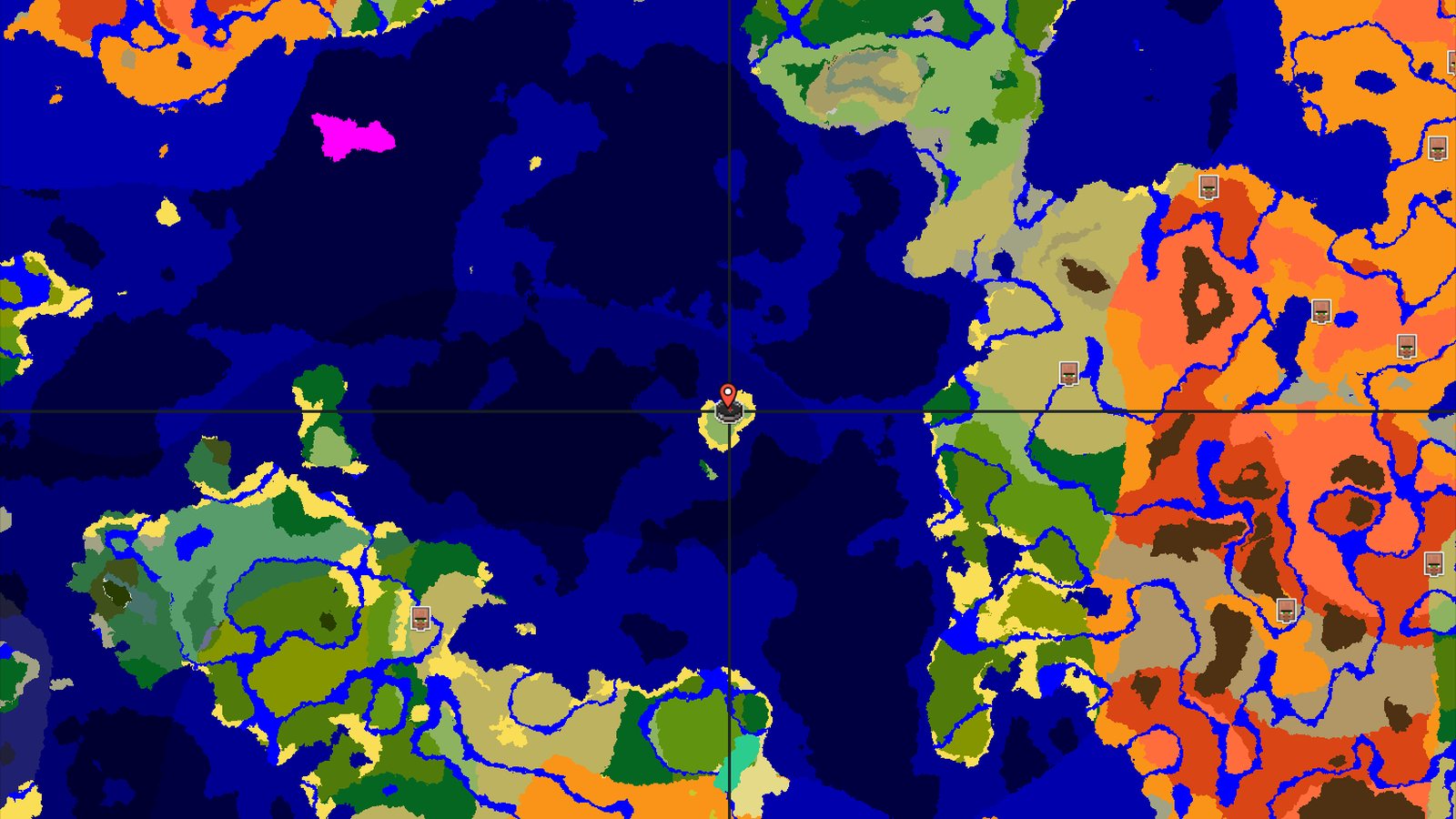 Island Life: Shipwrecks and Ocean Monuments Nearby — Minecraft seed preview
