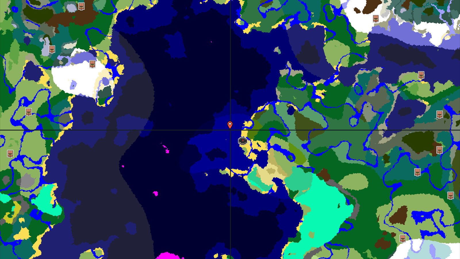 Mangrove Spawn with Close Shipwreck and Buried Treasure — Minecraft seed preview
