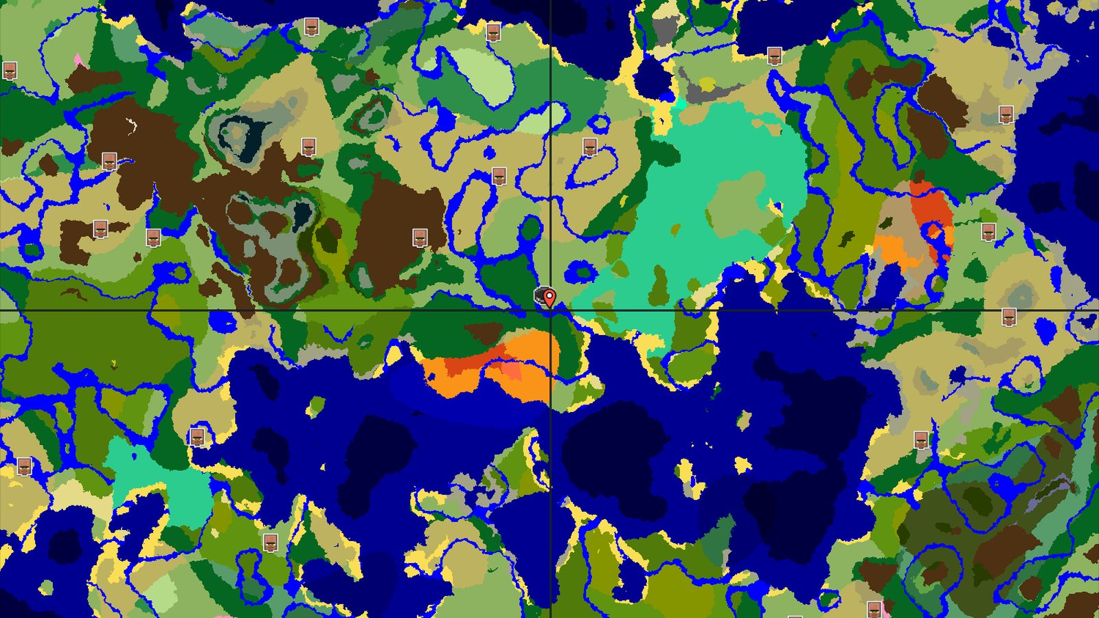 Spawn in Plains with Mangrove Swamp Nearby — Minecraft seed preview