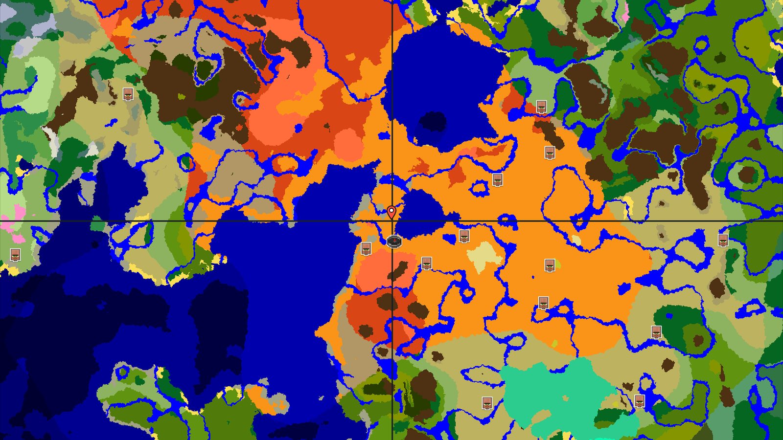 A Badlands Start with Nearby Coastal Adventures — Minecraft seed preview