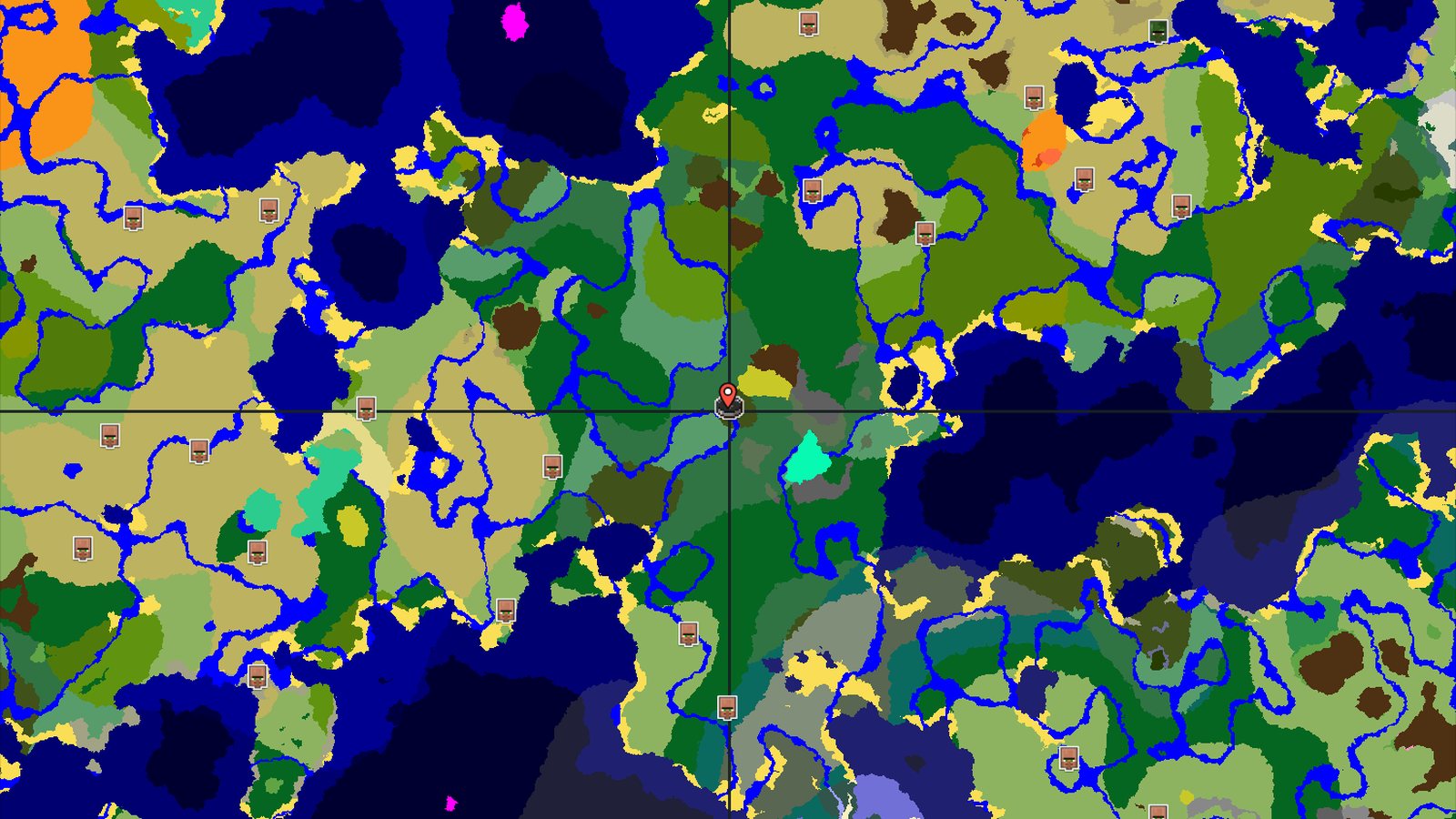 Dark Forest Spawn with Fast Jungle Temple Access — Minecraft seed preview