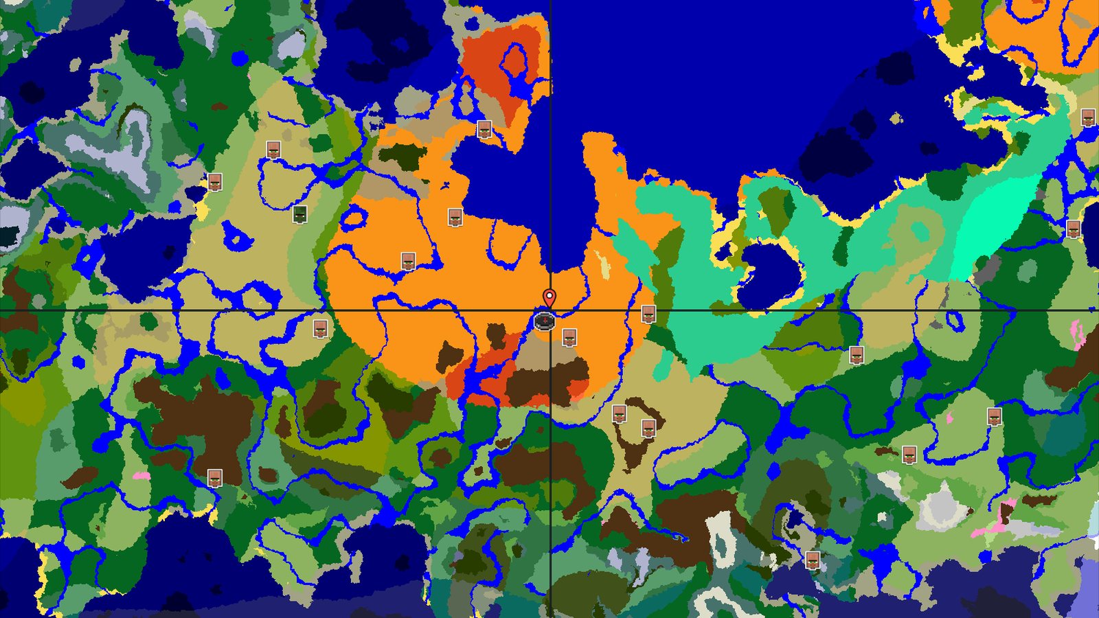 Desert Spawn with Nearby Badlands and Trial Chambers — Minecraft seed preview