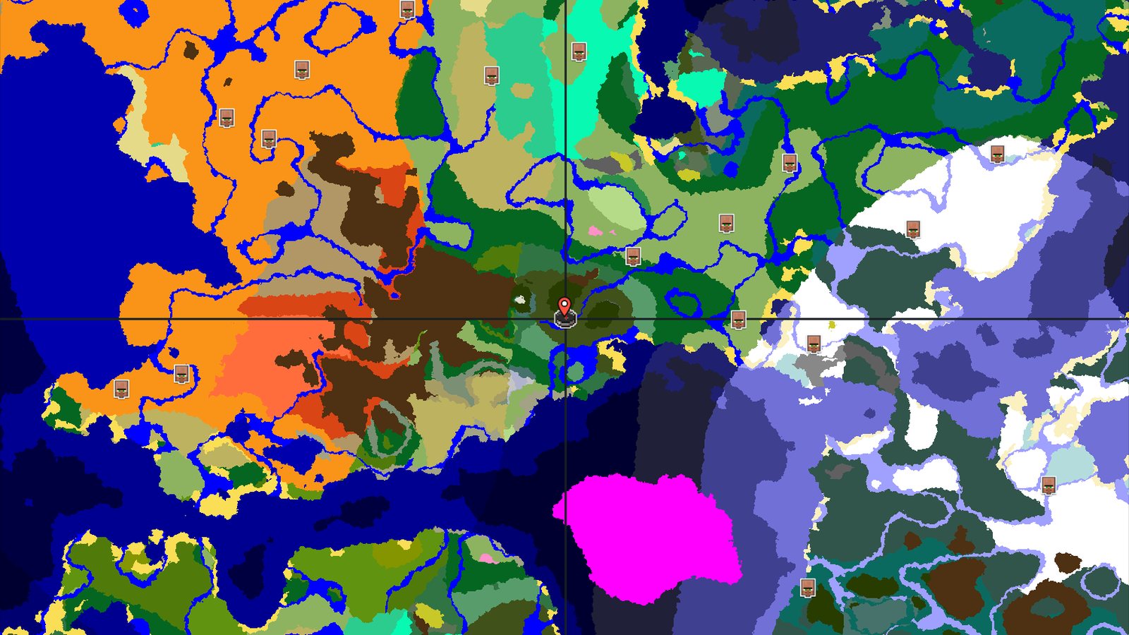 Dark Forest Beginnings with Deep Underground Chambers — Minecraft seed preview