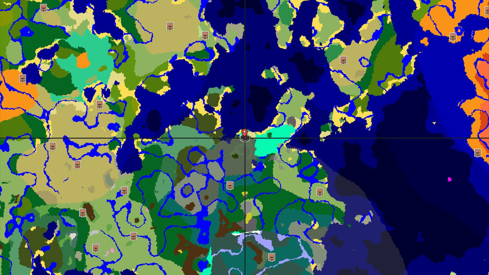 Woodland Mansion Spawn in a Deep Dark Forest — Minecraft seed preview