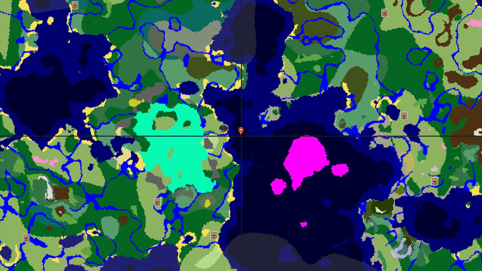 Spawn on a Beach with Flower Forest Nearby — Minecraft seed preview