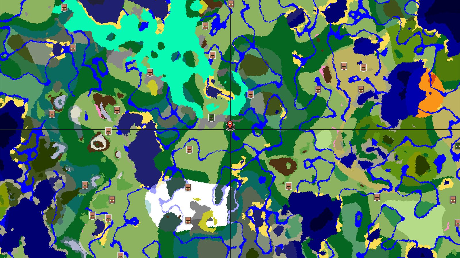 Forest Spawn with Nearby Zombie Village and Lush Caves — Minecraft seed preview