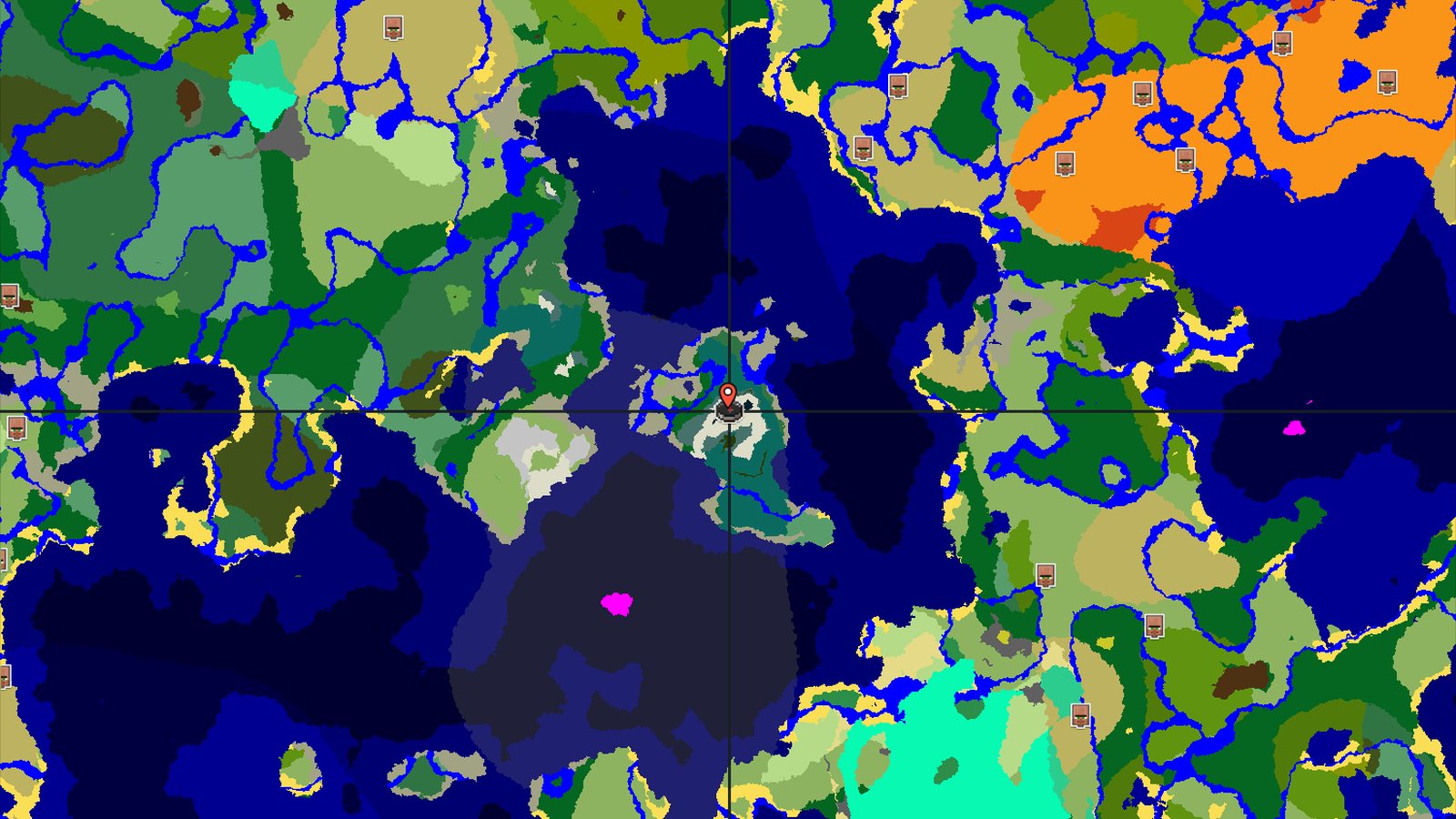 Spawn in Jagged Peaks with an Ancient City nearby — Minecraft seed preview