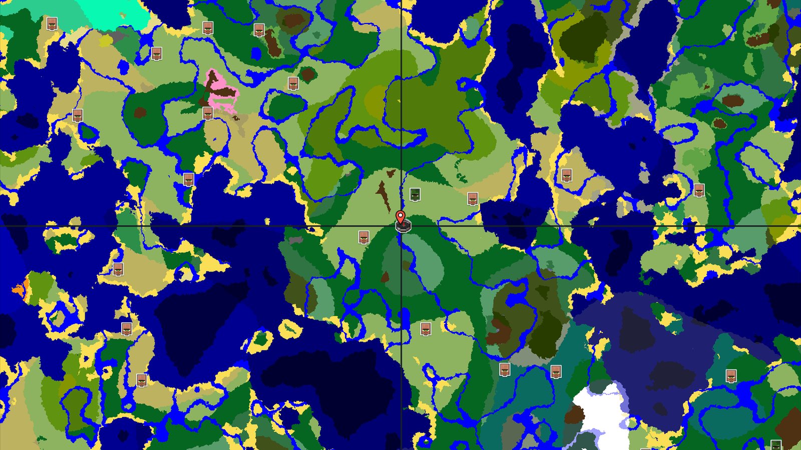 Forest Spawn with Nearby Abandoned Village — Minecraft seed preview