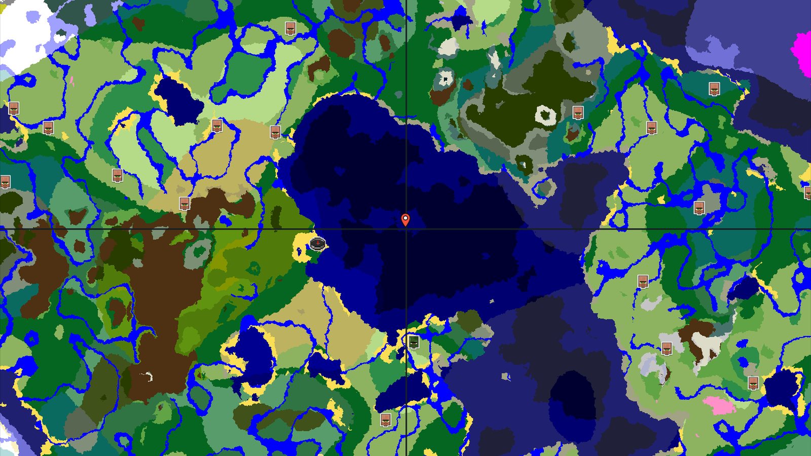 Forest Spawn with Jungle Nearby and a Distant Ancient City — Minecraft seed preview