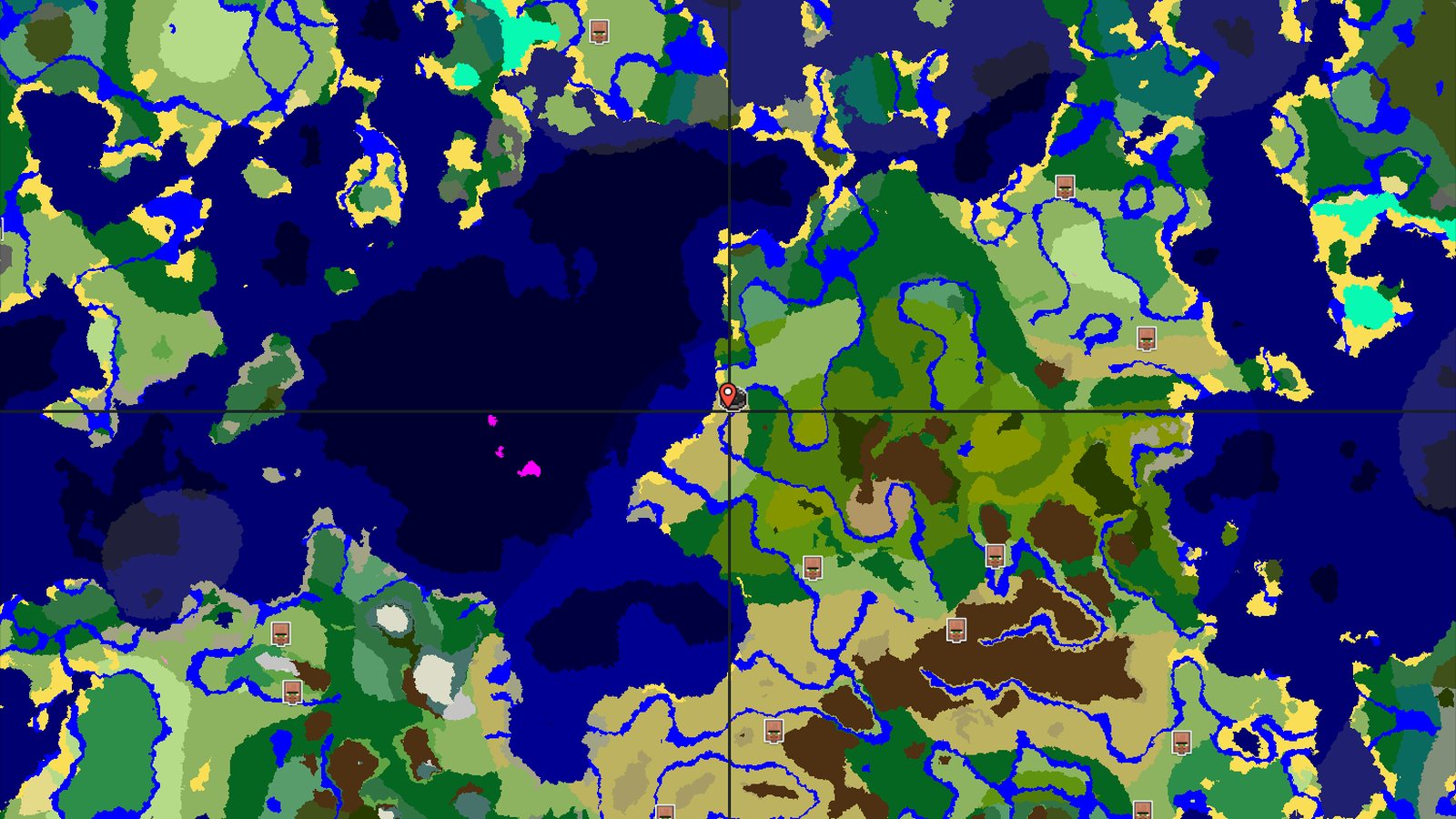 Savanna Spawn with a Jungle Temple Nearby — Minecraft seed preview