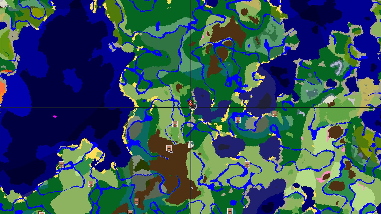 Spawn Near a Trial Chamber and Stronghold — Minecraft seed preview