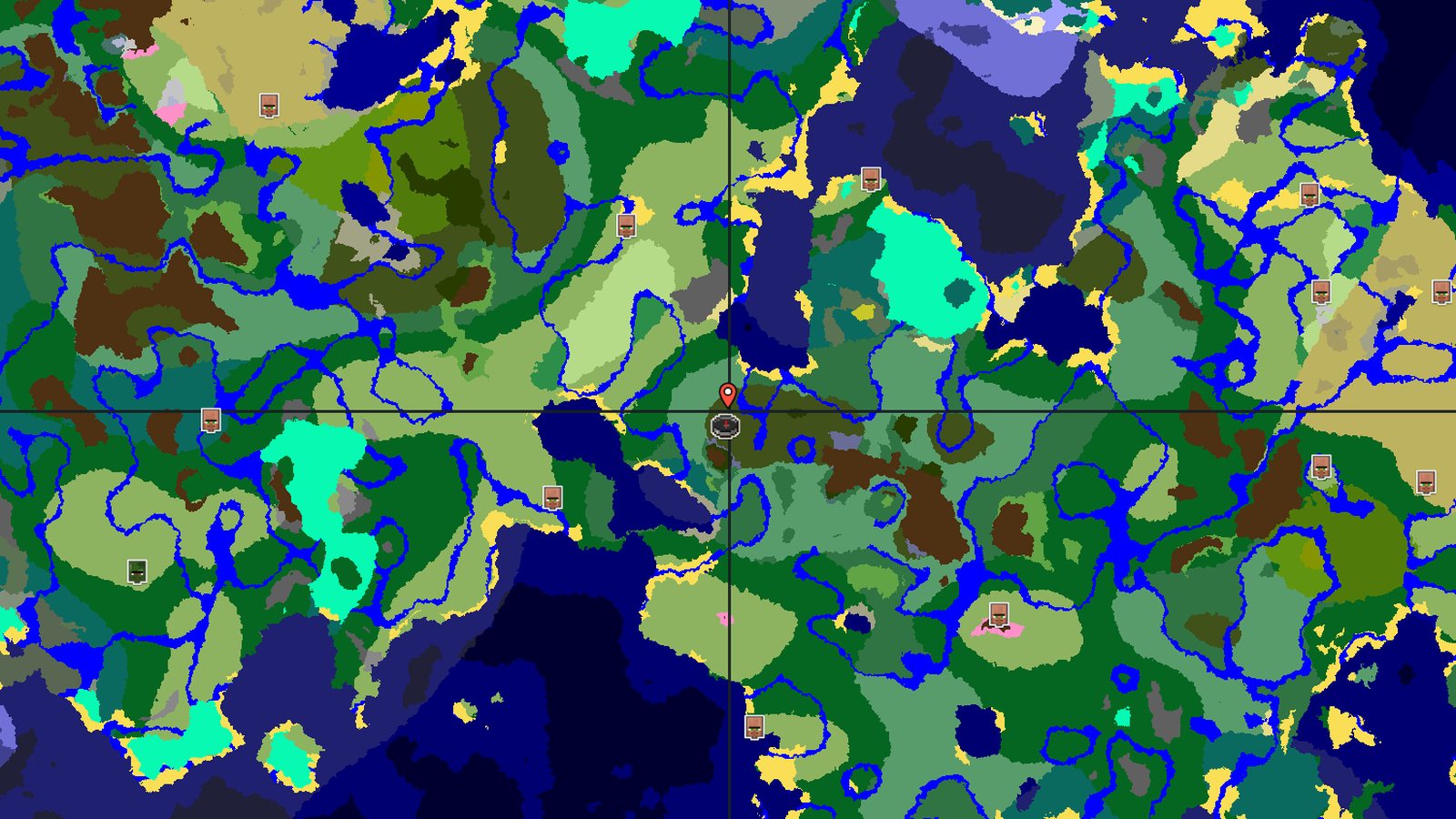 Pale Garden and Old Growth Birch Forest at Spawn — Minecraft seed preview