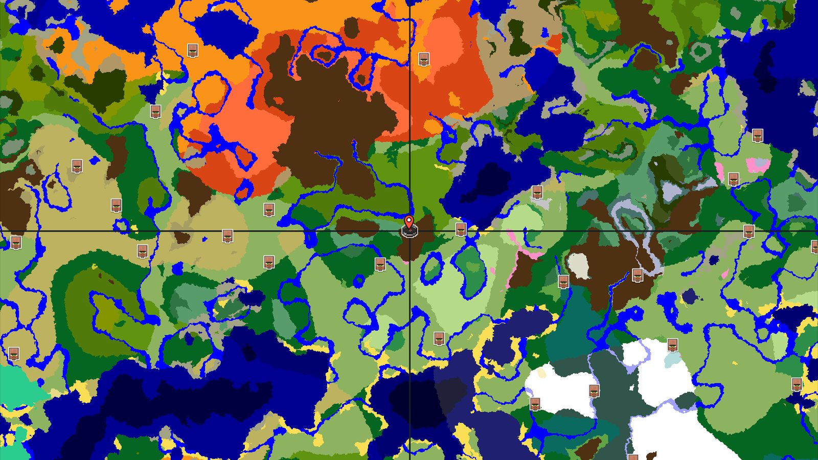 Ancient City and Cherry Grove Near Lush Birch Forest Spawn — Minecraft seed preview