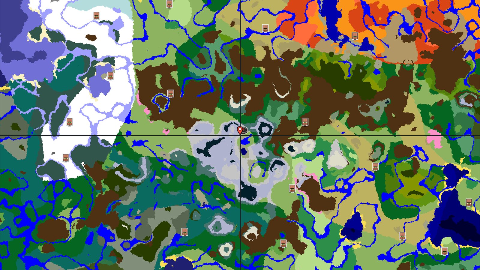 Spawn in Snowy Slopes With Nearby Ancient City — Minecraft seed preview