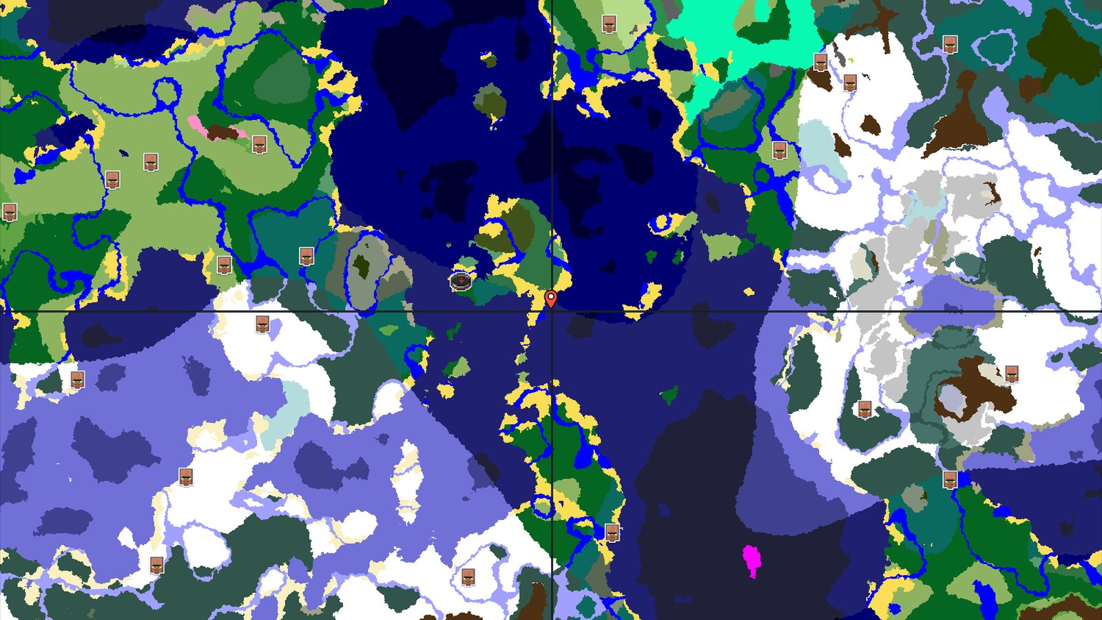 Island Spawn with Early Trial Chambers and Ocean Access — Minecraft seed preview