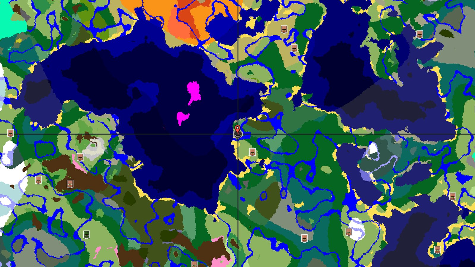 Survival Island With Mushroom Fields — Minecraft seed preview