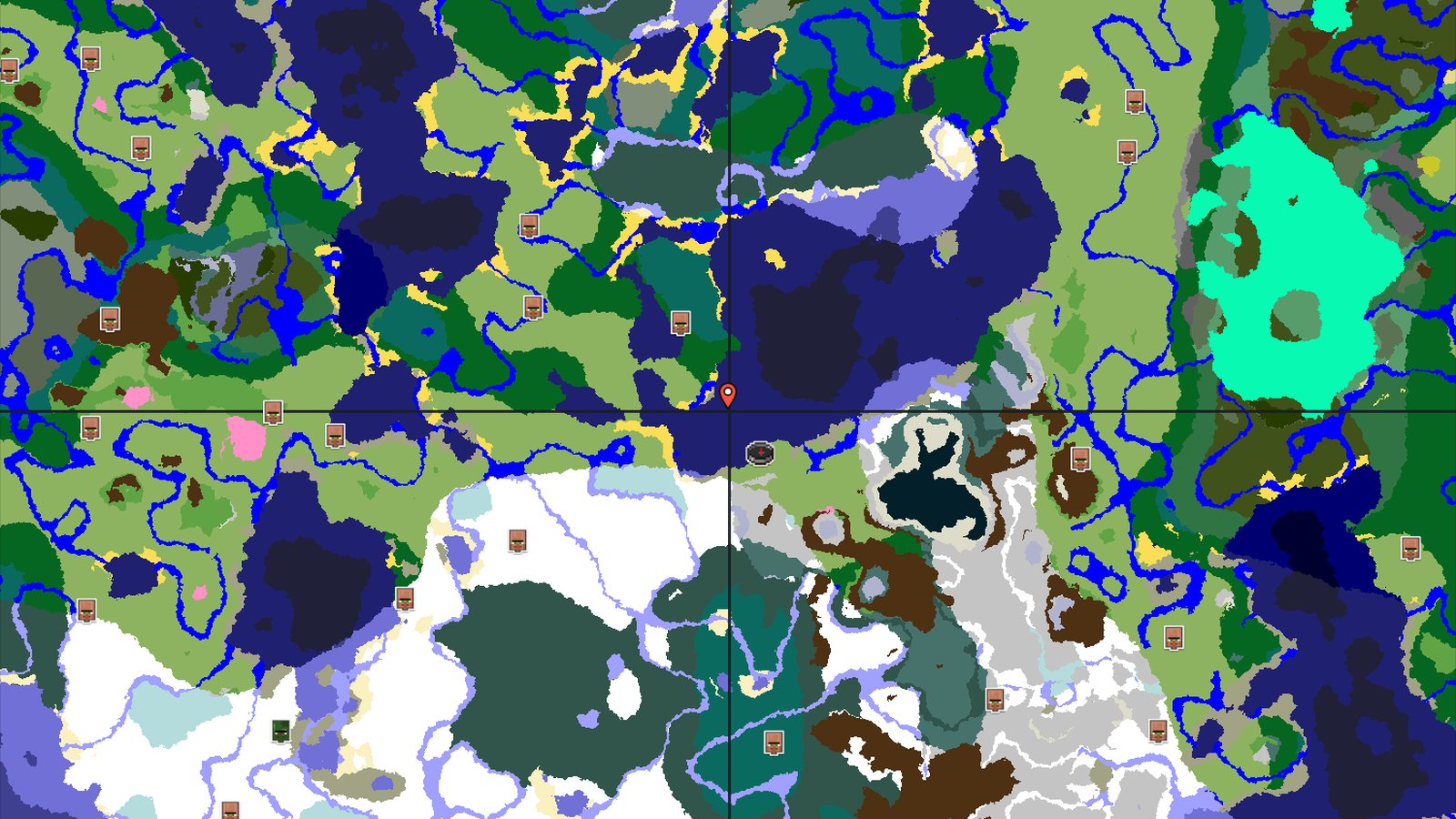 Ancient City Near Spawn in a Frozen World — Minecraft seed preview