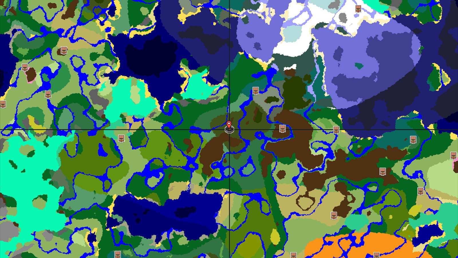 Spawn in a Dark Forest next to a Pale Garden — Minecraft seed preview