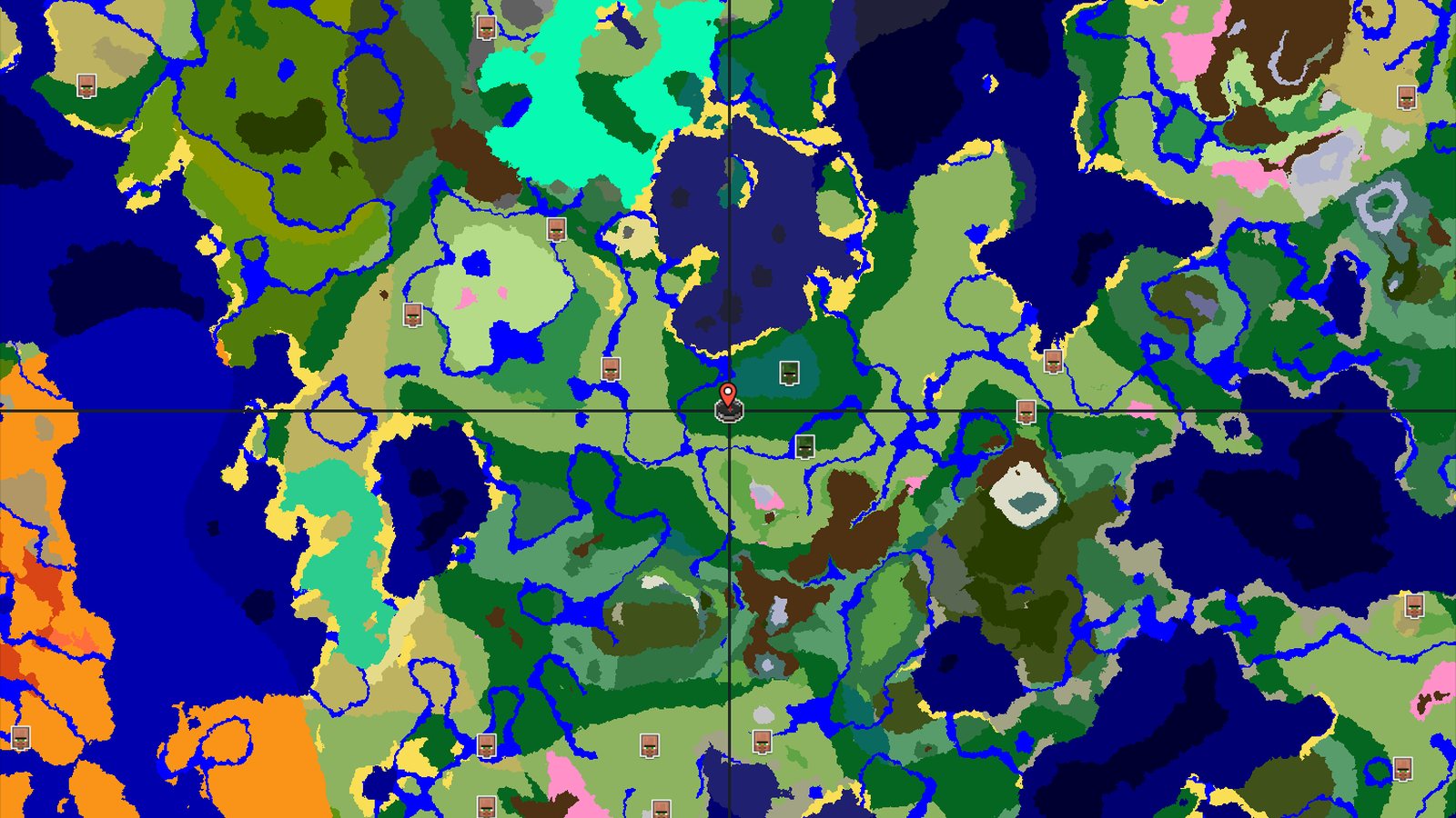 Forest Spawn with Nearby Zombie Village and Trail Ruins — Minecraft seed preview