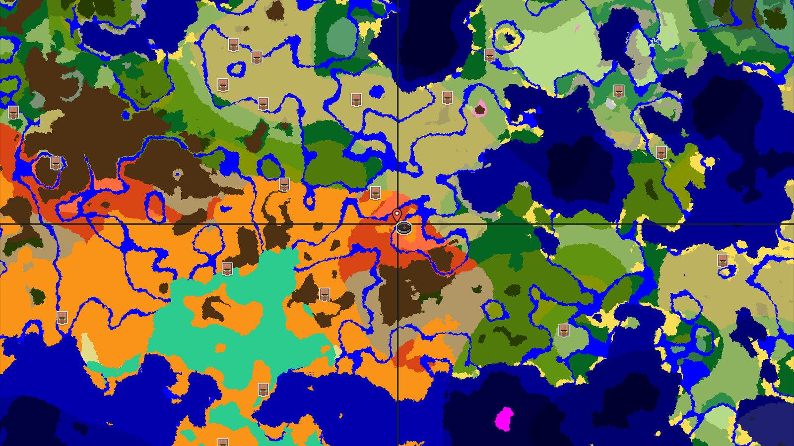 Eroded Badlands Spawn with Nearby Trial Chambers — Minecraft seed preview