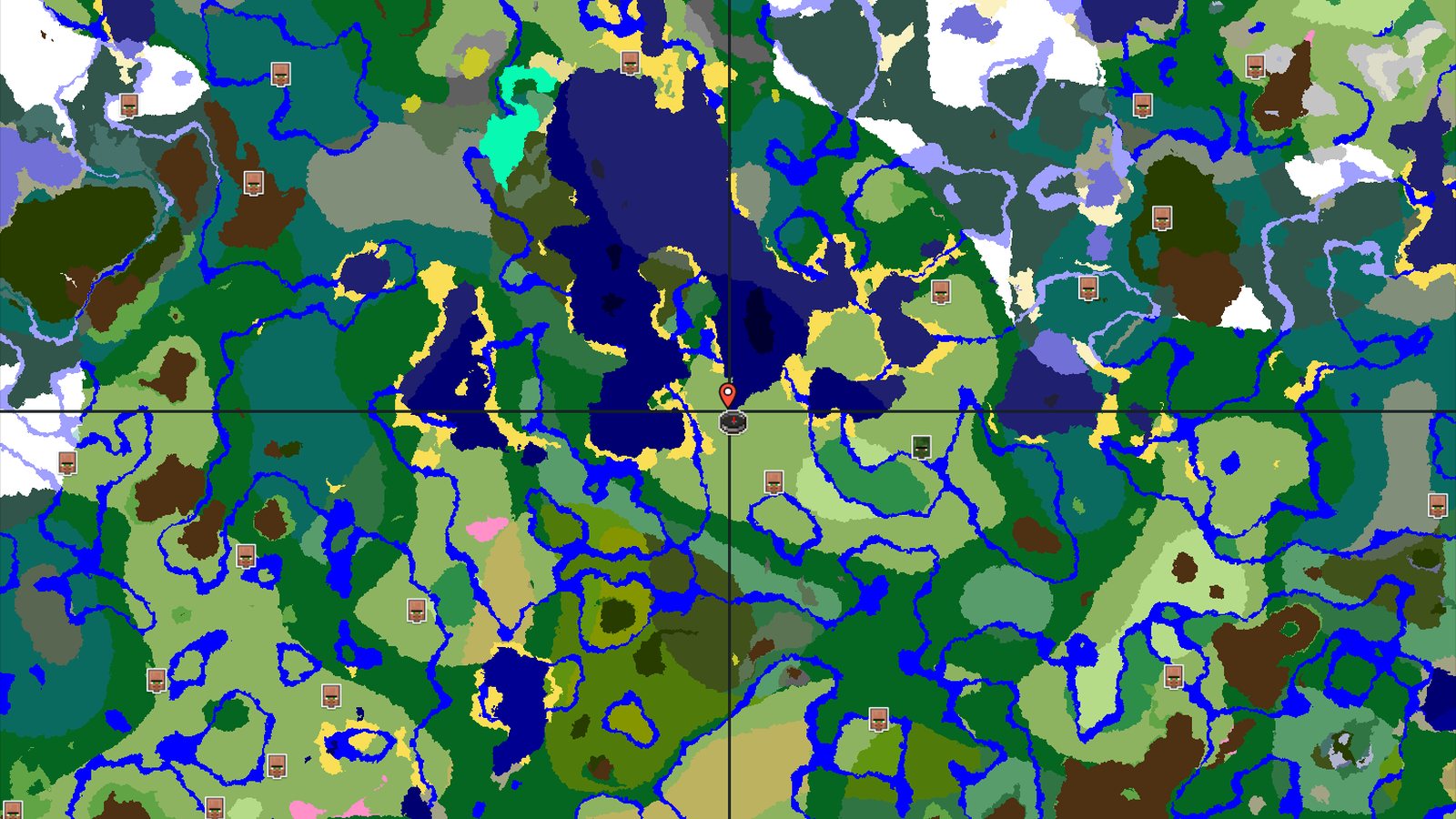 Woodland Mansion Near Spawn and Lush Caves — Minecraft seed preview