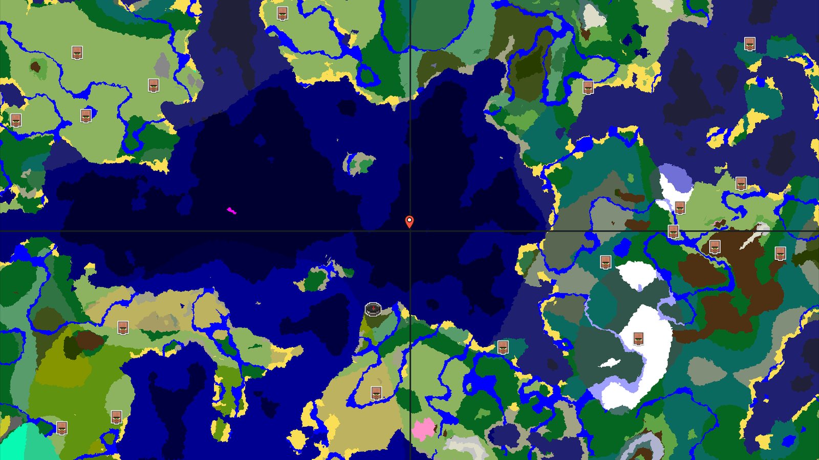Bamboo Jungle and Old Growth Birch Forest Near Spawn — Minecraft seed preview