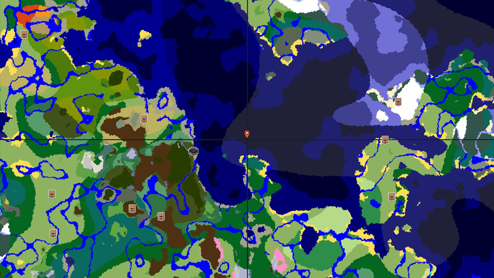 Dark Forest Island with a Nearby Ancient City — Minecraft seed preview