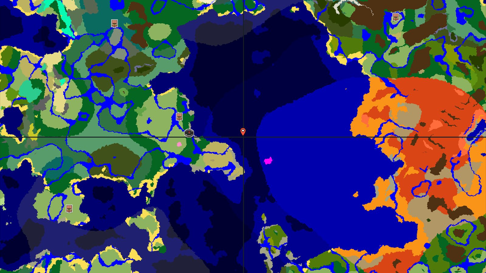 A Quiet Start with Distant Rewards — Minecraft seed preview