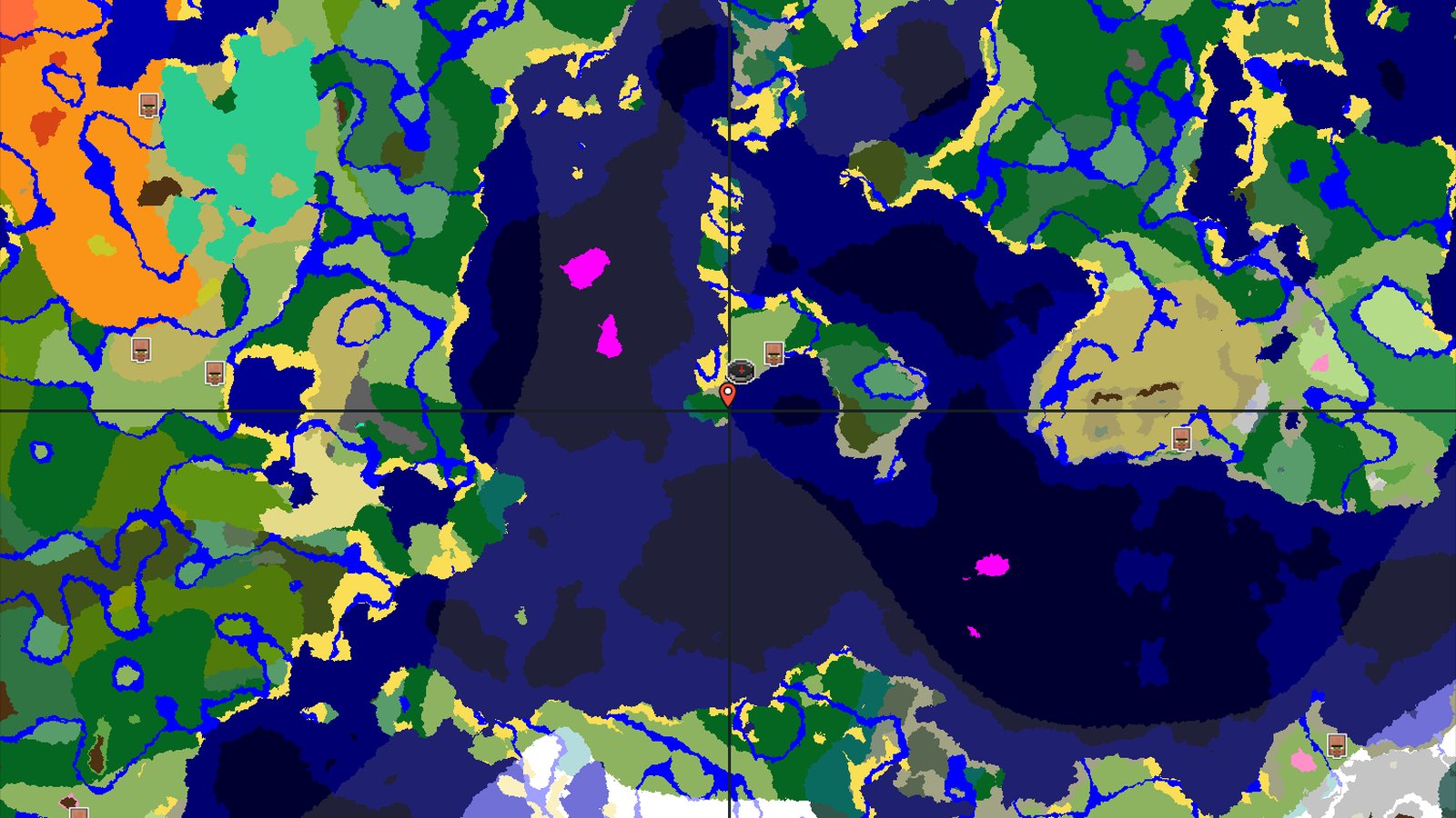Mushroom Fields and a Fast Village Start — Minecraft seed preview
