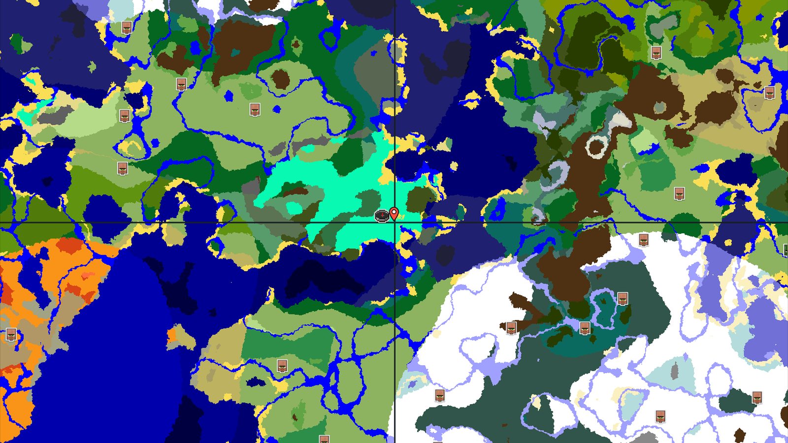 Swamp Spawn With Nearby Trial Chambers — Minecraft seed preview