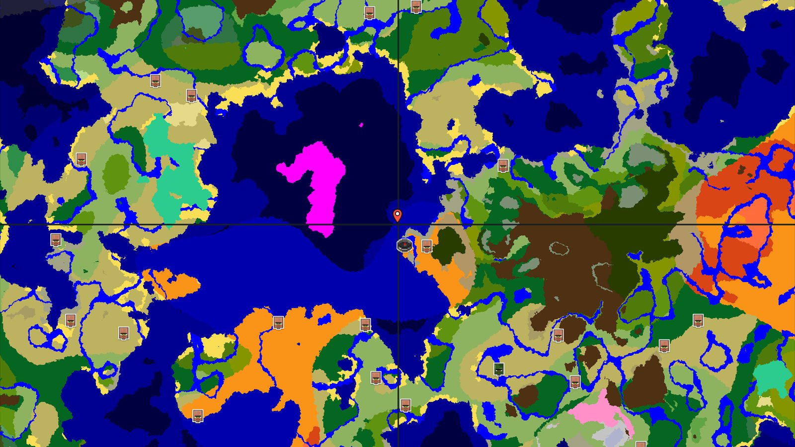 Mushroom Fields Near Spawn With Trial Chambers — Minecraft seed preview