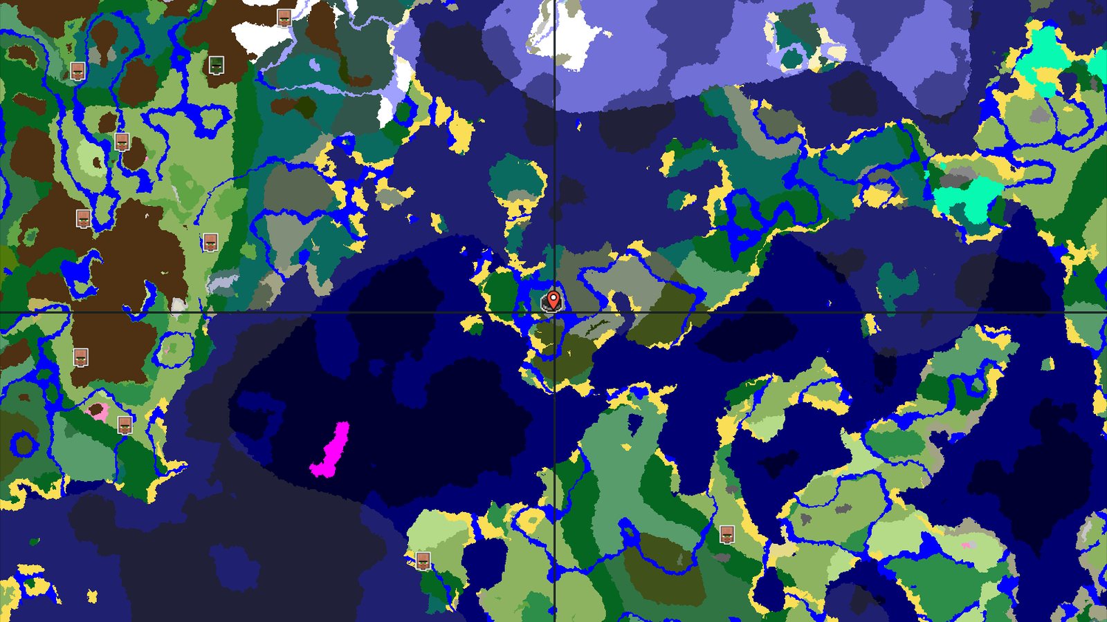 Trial Chambers and Ocean Monument at a Jaunt — Minecraft seed preview
