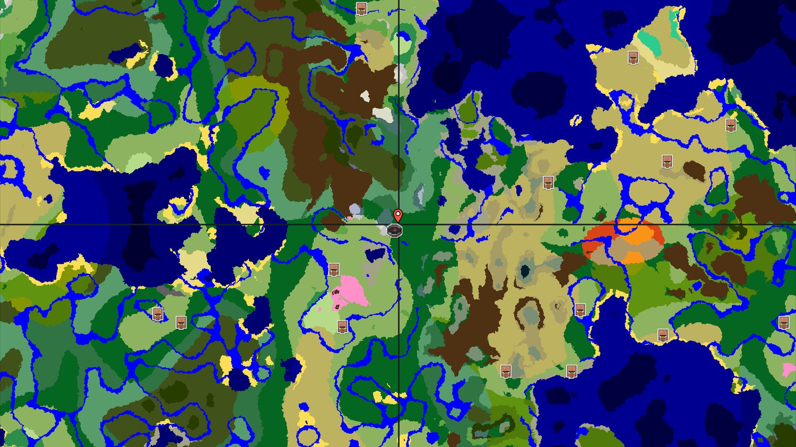Forest Spawn with Nearby Ancient City and Peaks — Minecraft seed preview