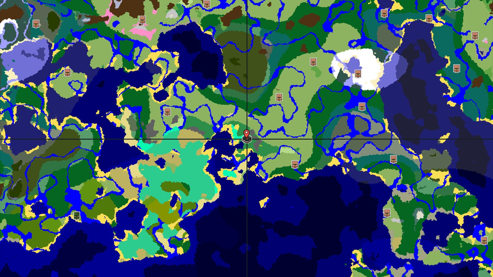 Flower Forest Spawn with Nearby Trial Chambers — Minecraft seed preview
