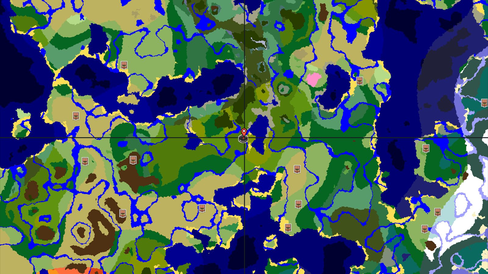 Jungle Spawn with Nearby Bamboo Jungle — Minecraft seed preview