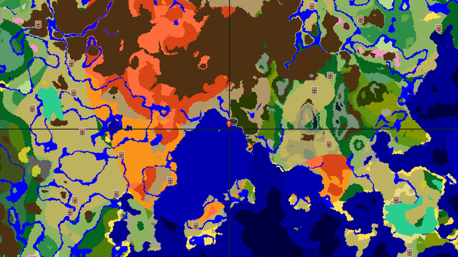 Ancient City at Spawn in a Wooded Badlands World — Minecraft seed preview