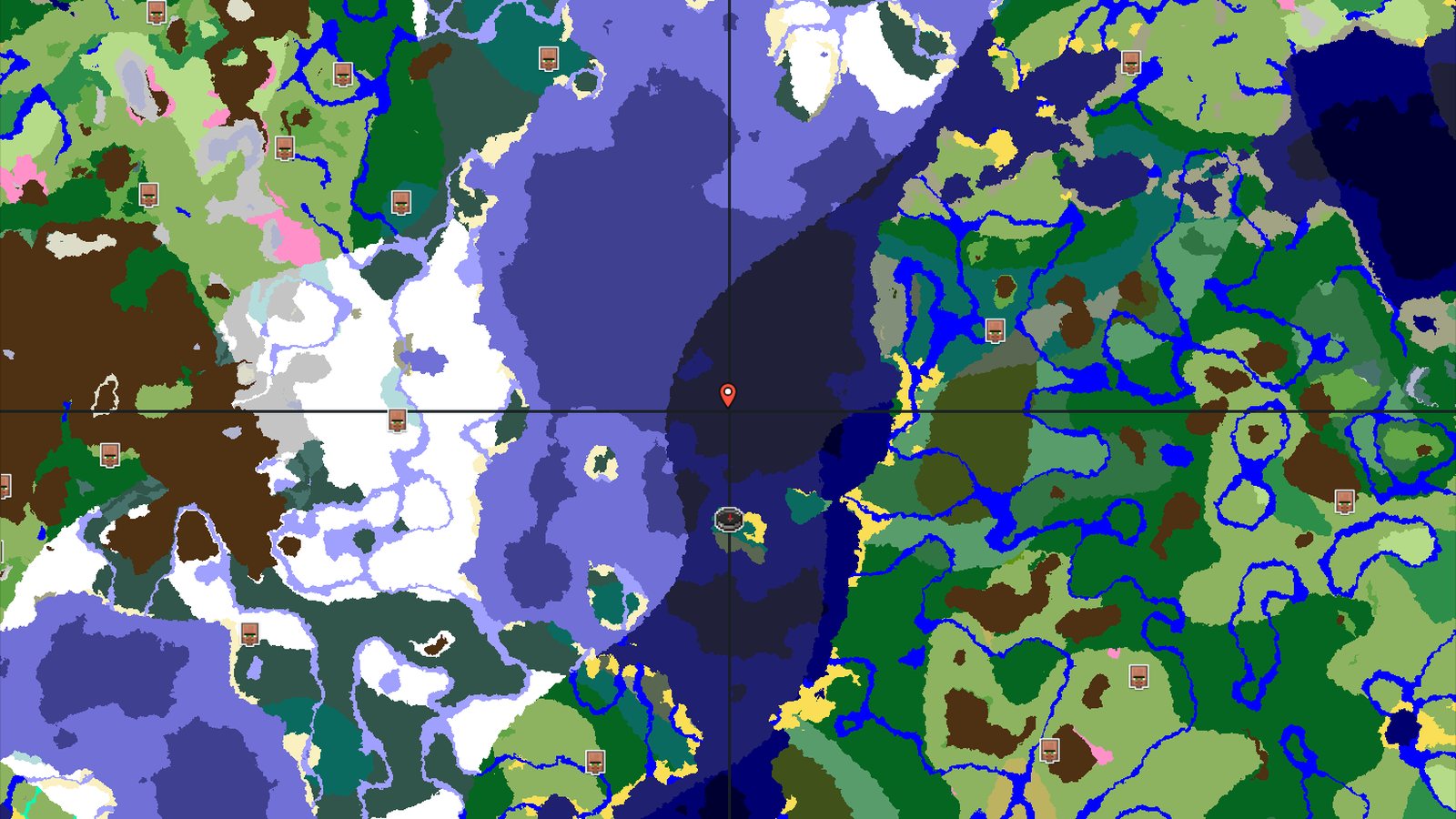 A Taiga Spawn with Nearby Ocean Adventures — Minecraft seed preview