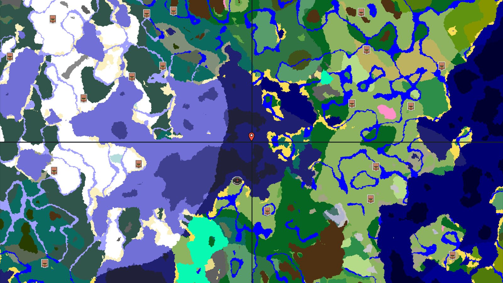 A Modest Start with Quick Underground Access — Minecraft seed preview