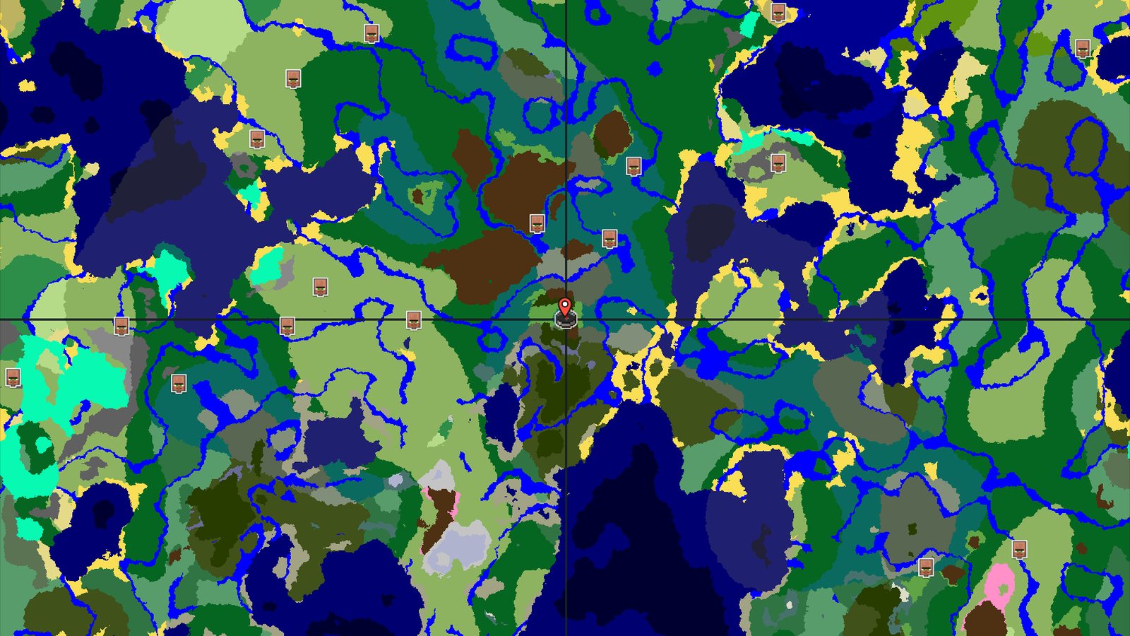 Pale Garden and Taiga Hills at Spawn — Minecraft seed preview