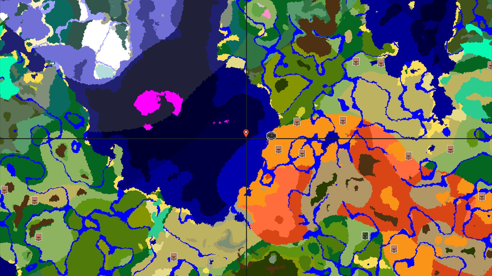 A Desert Start with Fast Ocean Access — Minecraft seed preview