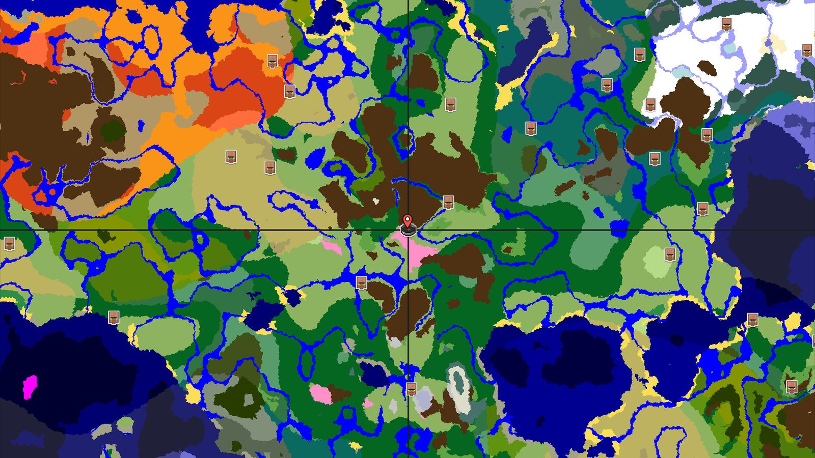 A Cherry Grove Valley at Your Doorstep — Minecraft seed preview