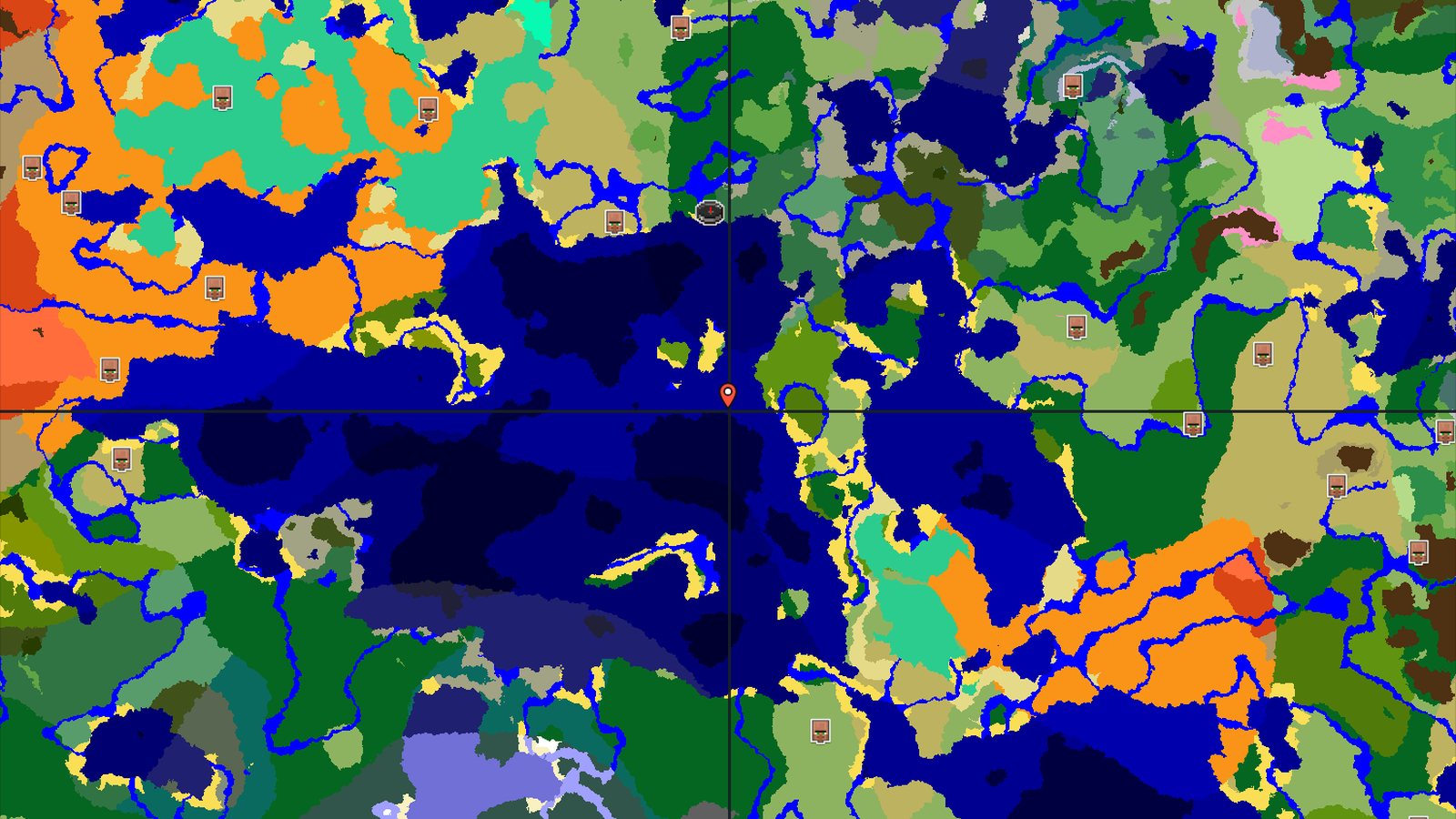 Birch Forest Spawn with Nearby Trial Chambers — Minecraft seed preview