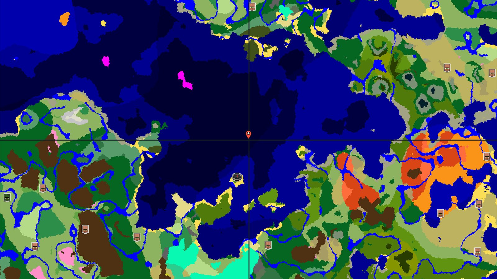 Spawn on a Beach with a Nearby Jungle and Ocean — Minecraft seed preview