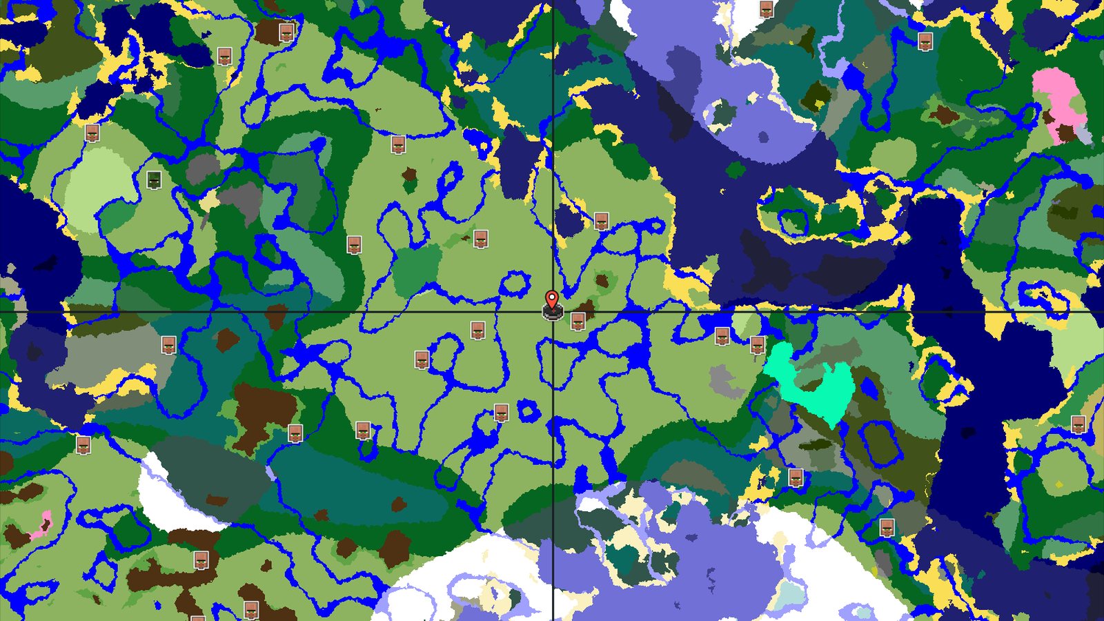 A Quiet Plains Spawn with Close Mineshafts and a Village — Minecraft seed preview
