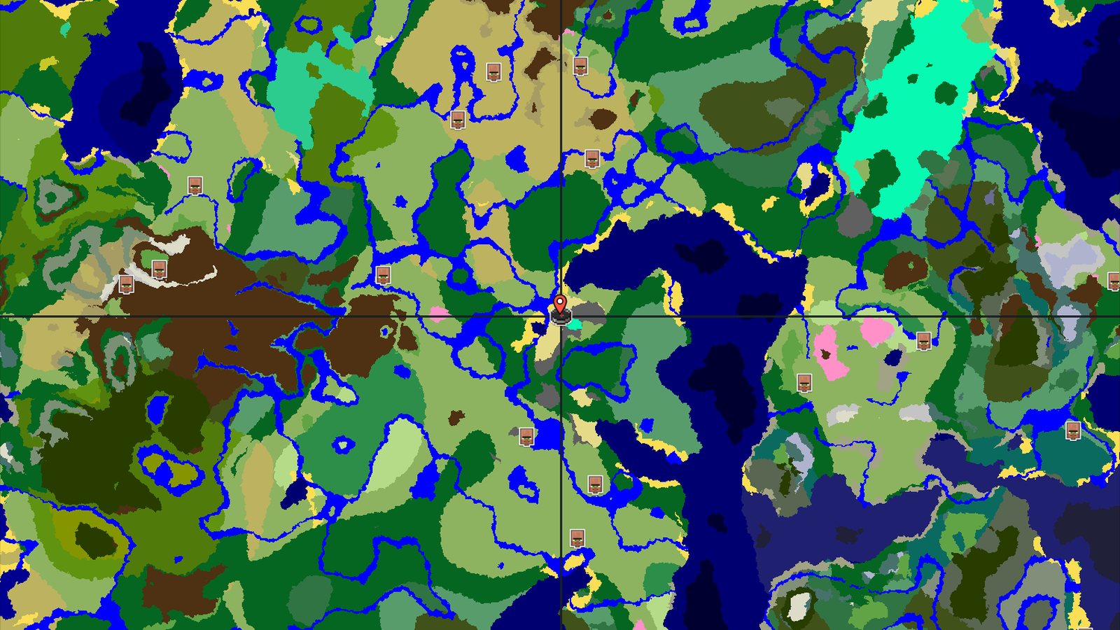 A Swamp Start with Nearby Windswept Hills — Minecraft seed preview