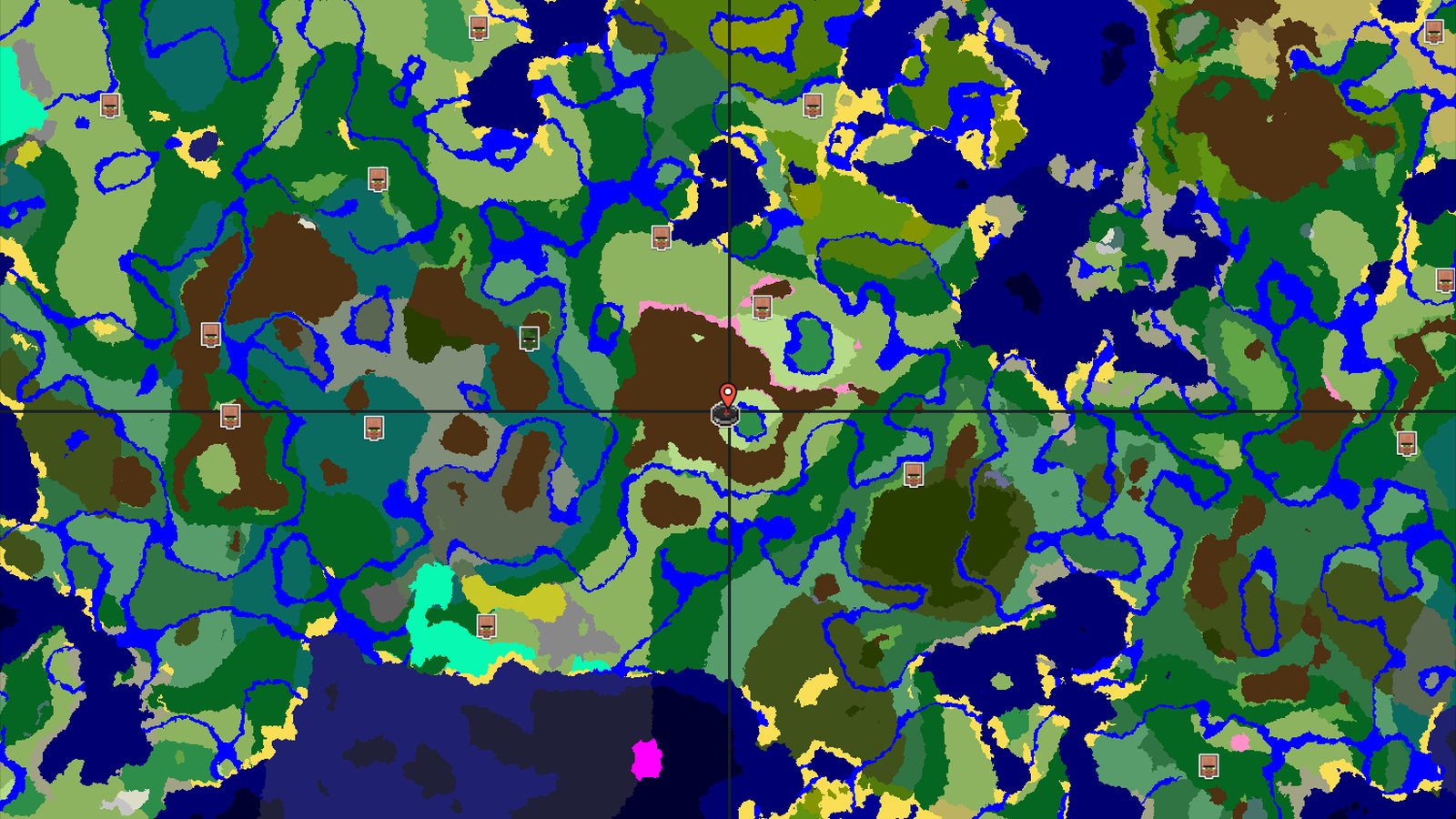 A Sunflower Plains Spawn with Close Cherry Groves — Minecraft seed preview