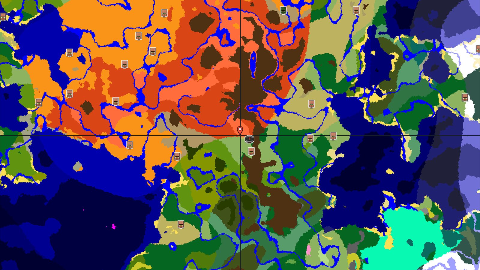 Spawn in Plains with Badlands and a Trial Chamber — Minecraft seed preview