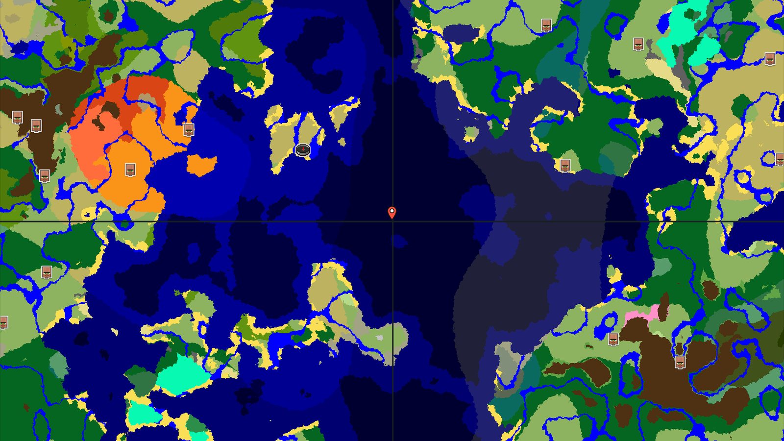 Ocean Exploration and Nearby Trial Chambers — Minecraft seed preview