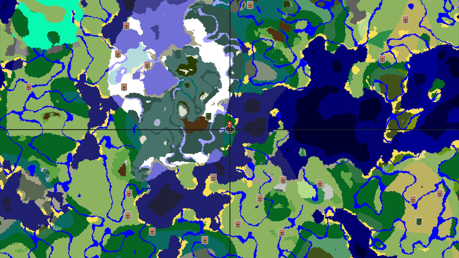 Forest Spawn with Nearby Zombie Village — Minecraft seed preview