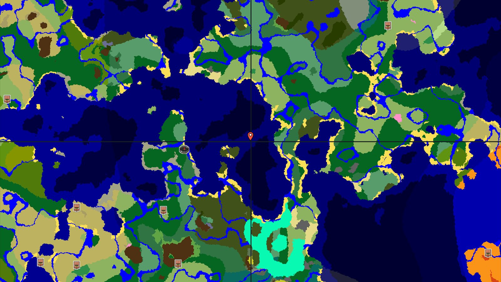 Spawn Near Trial Chambers and Varied Biomes — Minecraft seed preview